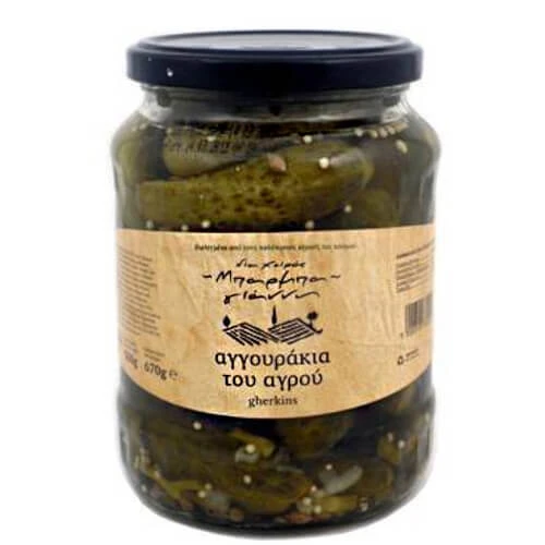 Αγγουράκια ΜΠΑΡΜΠΑ ΓΙΑΝΝΗΣ 670gr