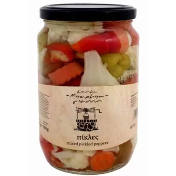 Πίκλες ΜΠΑΡΜΠΑ ΓΙΑΝΝΗΣ 680gr