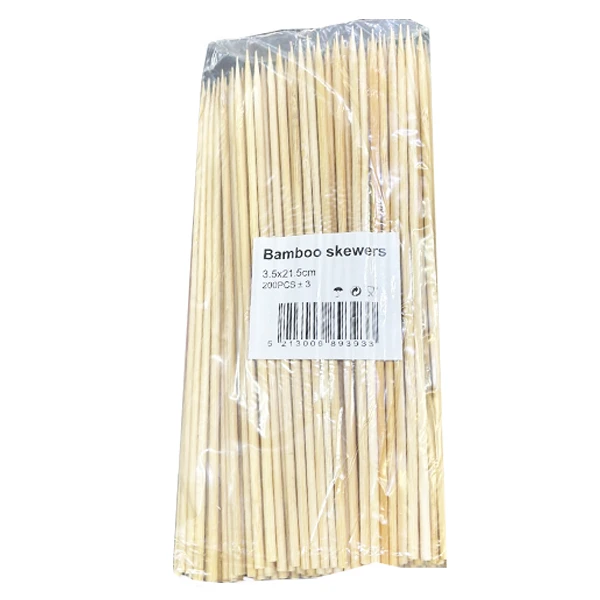 Ξυλάκια Ψιλά για Σουβλάκια 200τμχ