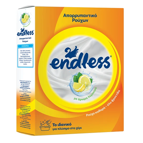 Απορρυπαντικό Ρούχων σε Σκόνη ENDLESS 380gr