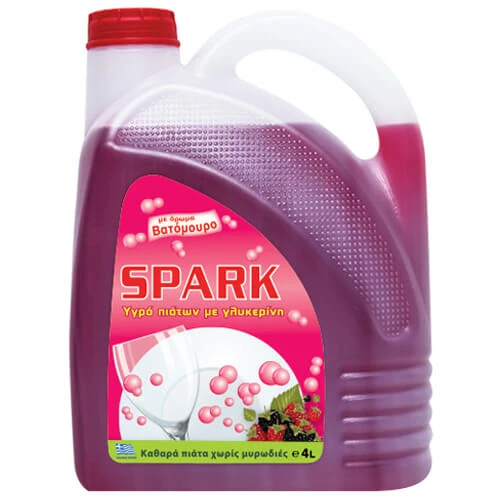 Υγρό Πιάτων Βατόμουρο SPARK 4lt
