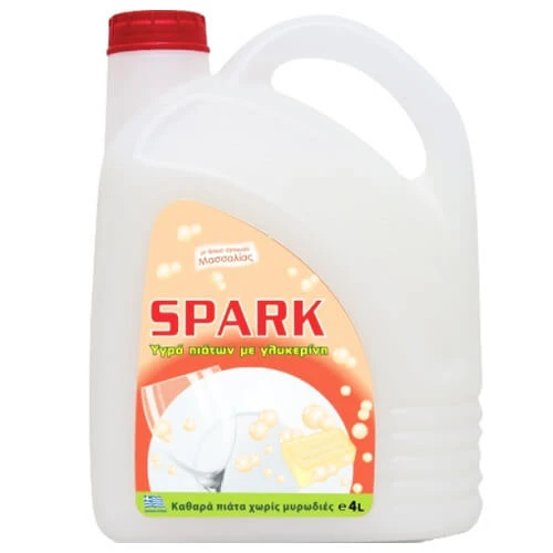 Υγρό Πιάτων Μασσαλίας SPARK 4lt