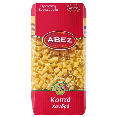 Ζυμαρικό Κοπτό Χονδρό ΑΒΕΖ 500gr