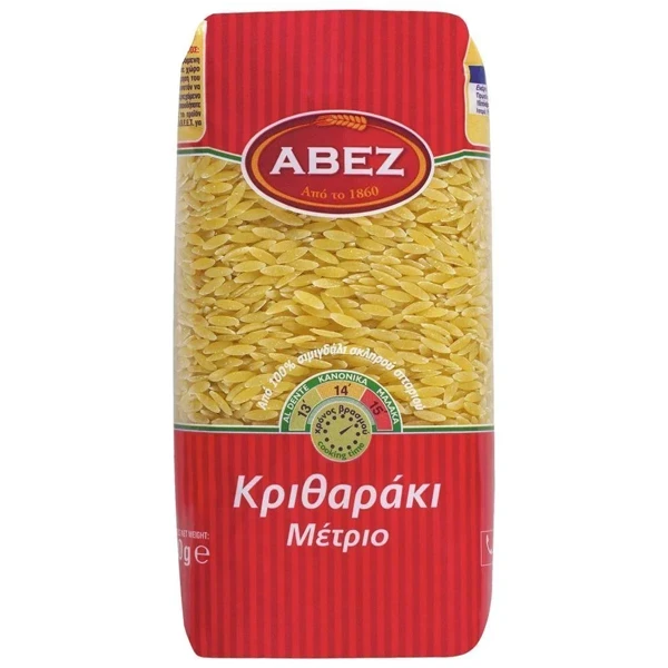 Κριθαράκι Μέτριο ΑΒΕΖ 500gr