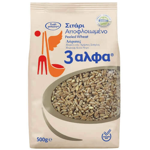 Σίτος Σκληρός Αποφλοιωμένος 3Α 500gr