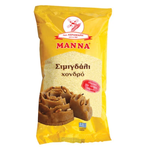 Σιμιγδάλι Χονδρό ΑΛΕΥΡΙ ΜΑΝΝΑ 500gr