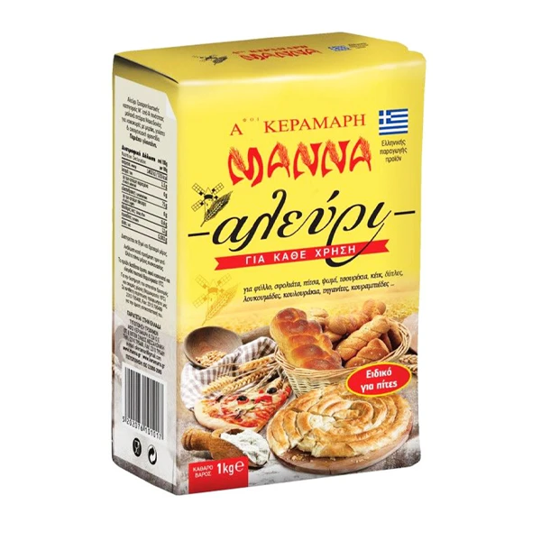 Αλεύρι Γ.Ο.Χ. ΑΛΕΥΡΙ ΜΑΝΝΑ 1 kg