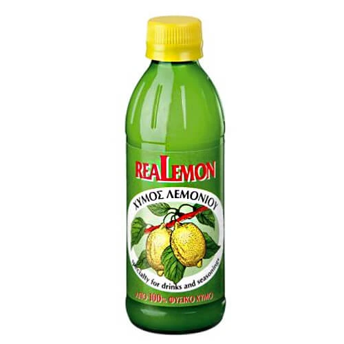 Φυσικός Χυμός Λεμόνι REALEMON 250ml