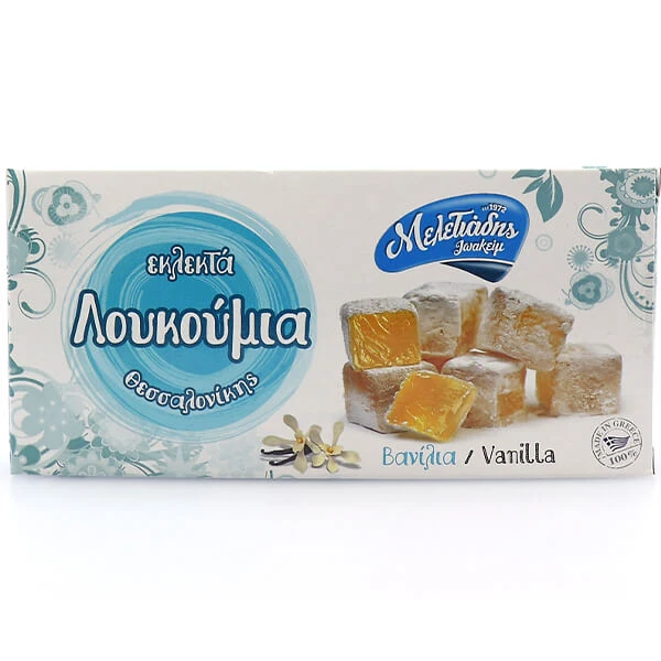 Λουκούμια Βανίλια ΜΕΛΕΤΙΑΔΗ 300gr