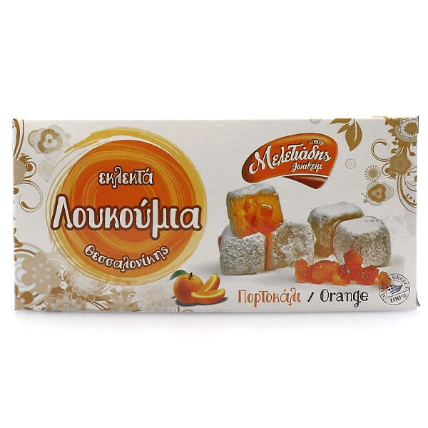 Λουκούμια Πορτοκάλι ΜΕΛΕΤΙΑΔΗ 300gr