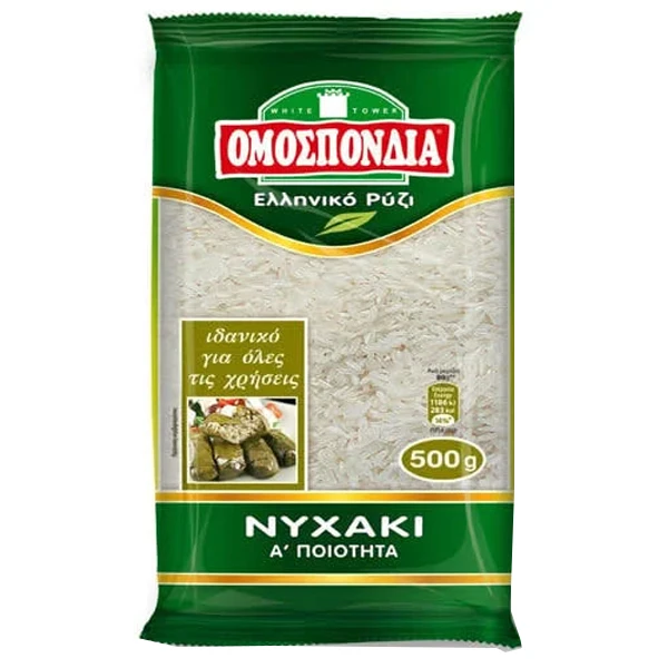 Ρύζι Νυχάκι ΟΜΟΣΠΟΝΔΙΑ 500gr