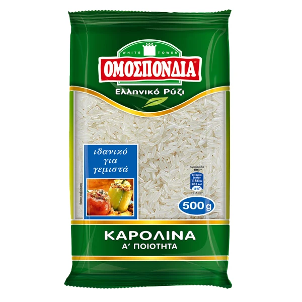 Ρύζι Καρολίνα ΟΜΟΣΠΟΝΔΙΑ 500gr