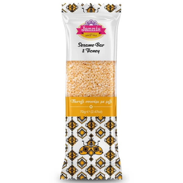 Παστέλι Σουσάμι & Μέλι JANNIS 70gr