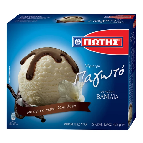 Μείγμα για Παγωτό Βανίλια ΓΙΩΤΗΣ 428gr