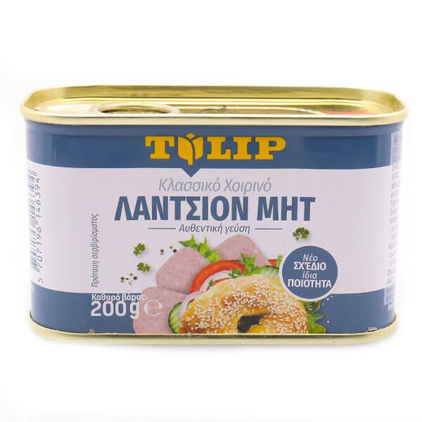 Μαγειρεμένο Χοιρινό Κρέας σε Κονσέρβα TULIP 200gr