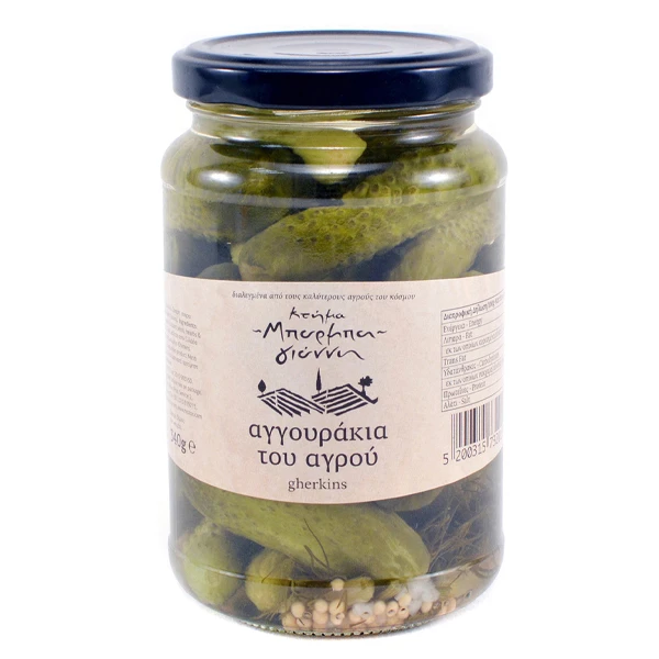 Αγγουράκια ΜΠΑΡΜΠΑ ΓΙΑΝΝΗΣ 340gr