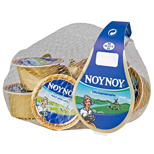 Γάλα Εβαπορέ Μερίδες NOYNOY 10τμχ (10x15gr)