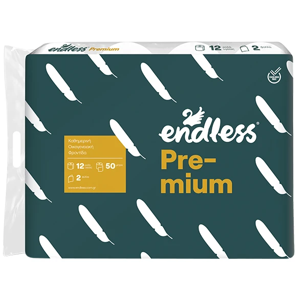 Χαρτί Υγείας Premium 190gr ENDLESS 12τμχ