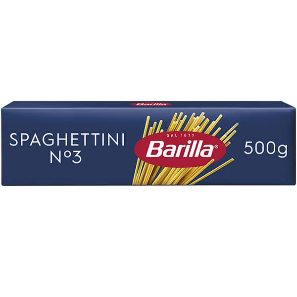 Σπαγγετίνι (Spaghettini) No3 BARILLA 500gr