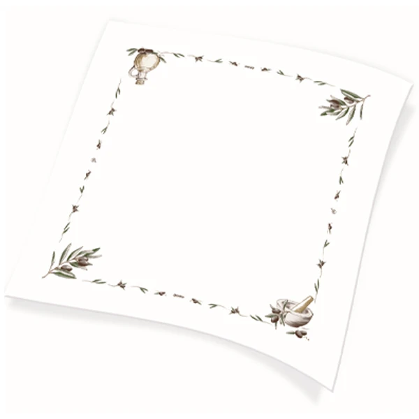 Τραπεζομάντηλο Σχέδιο/Ελιά 100x100cm ENDLESS 150τμχ