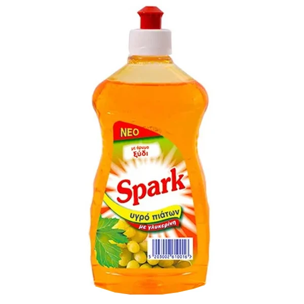 Υγρό Πιάτων με Ξύδι SPARK 500ml