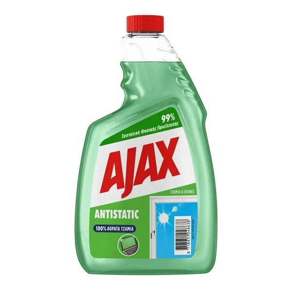 Ανταλλακτικό Καθαριστικού Τζαμιών Antistatic AJAX 750ml