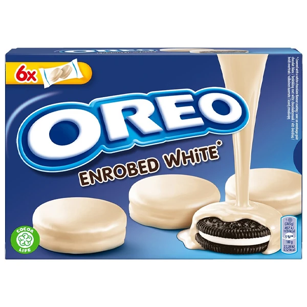 Μπισκότα με Επικάλυψη Λευκής Σοκολάτας OREO 246gr
