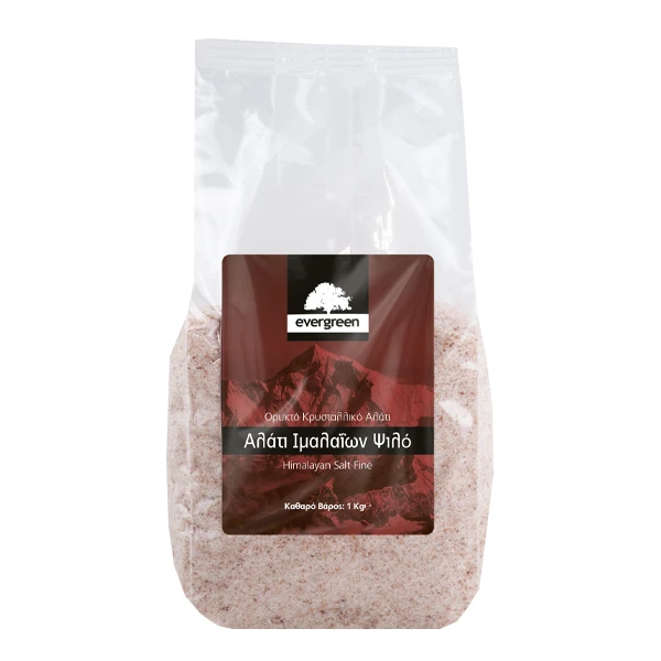 Αλάτι Ιμαλαΐων Ψιλό EVERGREEN 1kg