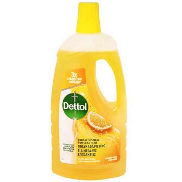 Kαθαριστικό Υγρό Φρεσκάδα Λεμονιού DETTOL 1lt