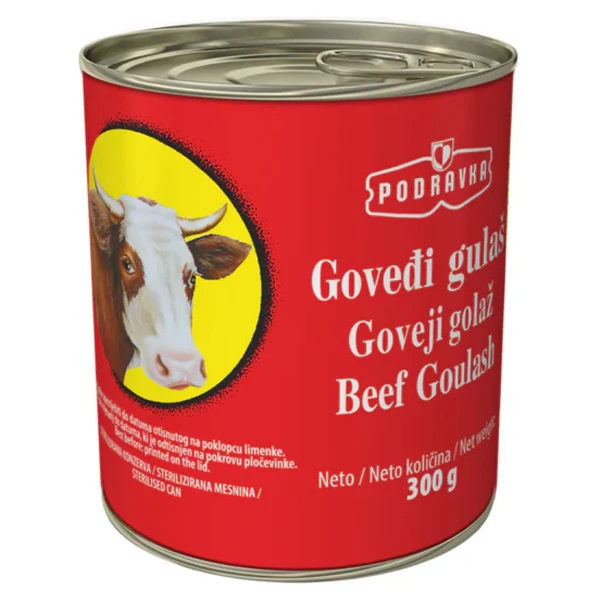 Έτοιμο Γεύμα με Βοδινό PODRAVKA 300gr