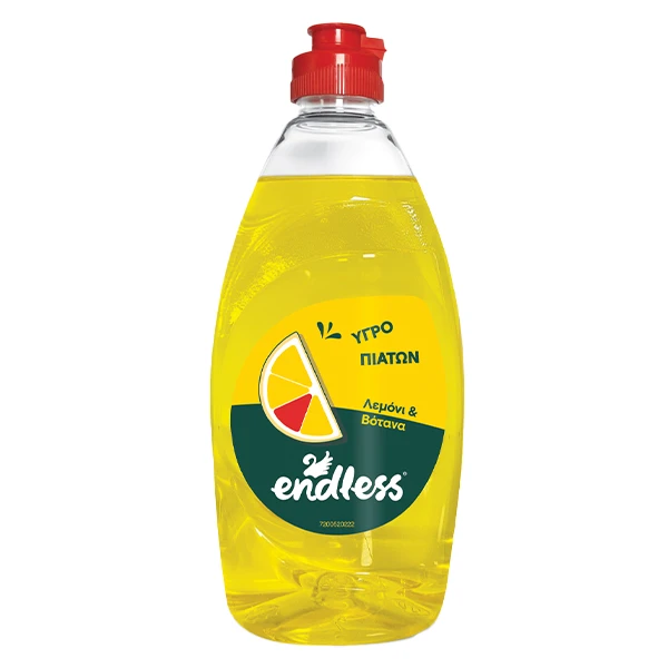 Απορρυπαντικό Πιάτων Λεμόνι & Βότανα ENDLESS 500ml