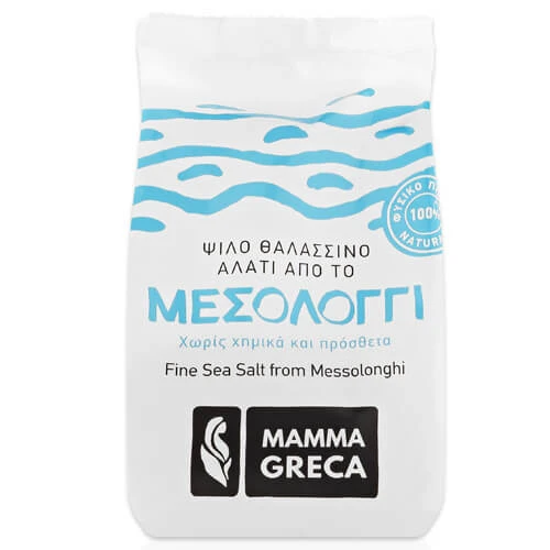 Αλάτι Μεσολογγίου Ψιλό MAMMA GRECA 400gr
