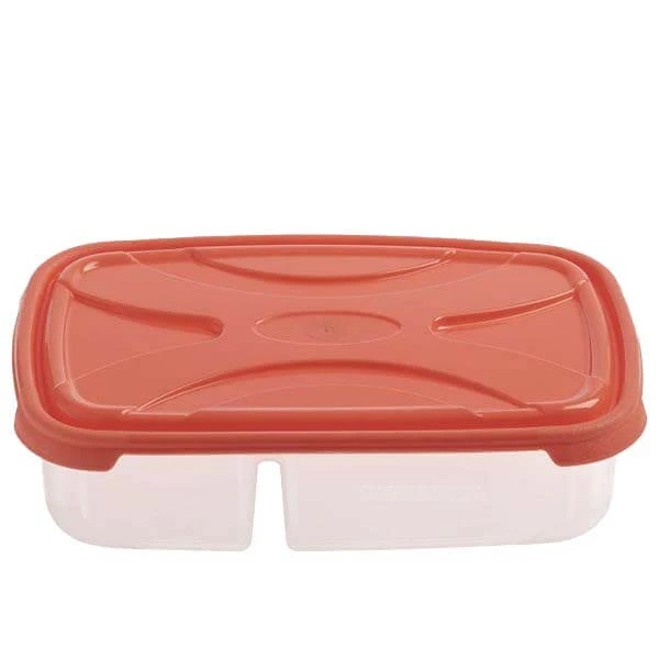 Φαγητοδοχείο Fresco Ορθογώνιο 2 Θέσεων 0,5lt & 0,3lt ΚΥΚΛΩΨ 1τμχ