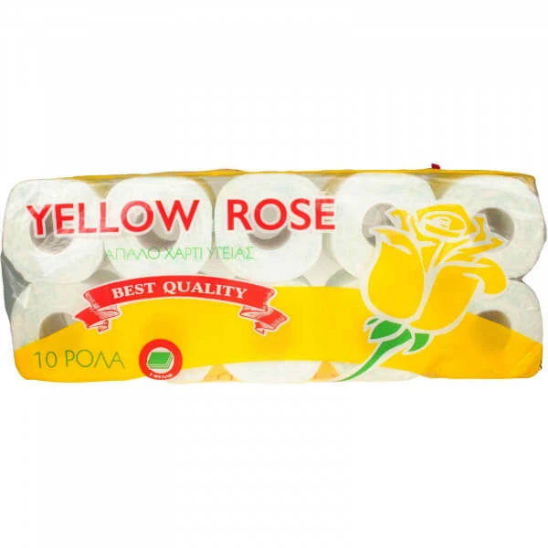 Χαρτί Υγείας 3Φ 100gr YELLOW ROSE 10τμχ