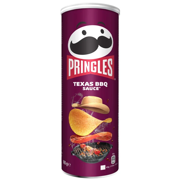 Τσιπς Μπάρμπεκιου PRINGLES 165gr