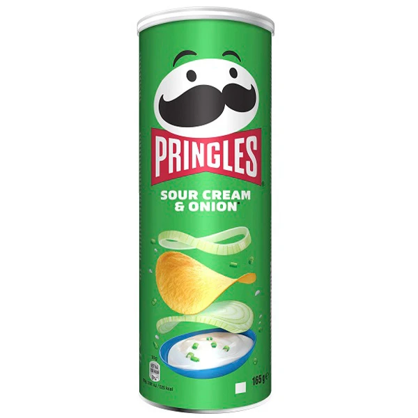 Τσιπς Sour Κρέμα (Cream) & Onion PRINGLES 165gr