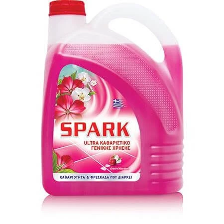 Καθαριστικό Δαπέδων Κεράσι SPARK 4lt