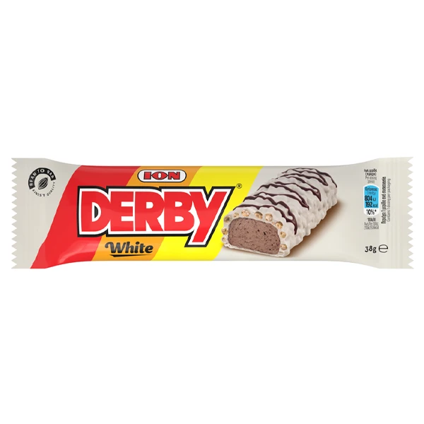 Σοκολάτα Λευκή DERBY 38gr (20x38gr)