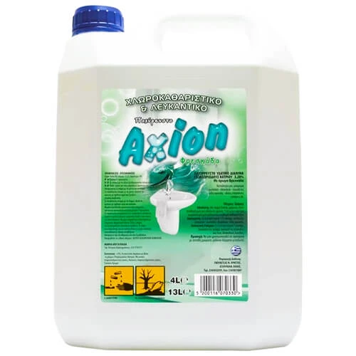 Χλωροκαθαριστικό Παχύρευστο Φρεσκάδα AXION 4lt