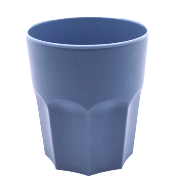 Ποτήρι Πολυγωνικό Μπλε Τυρκουάζ 380ml ΚΥΚΛΩΨ 1τμχ