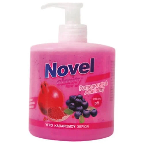 Κρεμοσάπουνο Ρόδι & Μούρο NOVEL 500ml