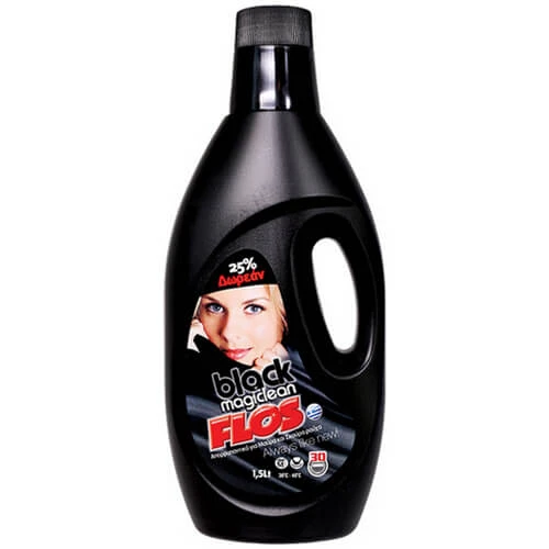 Απορρυπαντικό για Μαύρα Ρούχα FLOS 1,5lt