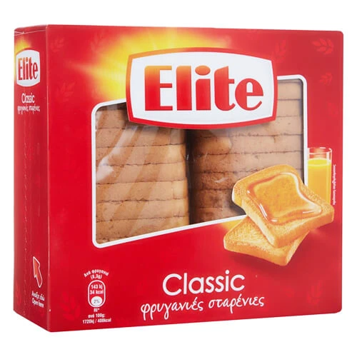 Φρυγανιές Σταρένιες ELITE 250gr