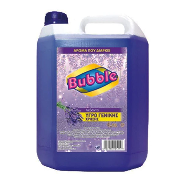 Καθαριστικό Λεβάντα BUBBLE 4lt
