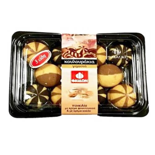 Κουλουράκια με Κρέμα Ποικιλία ΦΑΙΔΩΝ 350gr