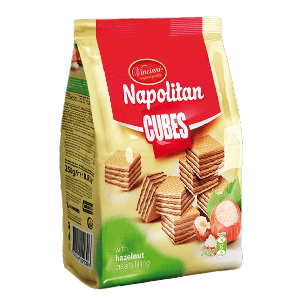 Γκοφρέτες με Φουντούκι VINCINNI 250gr