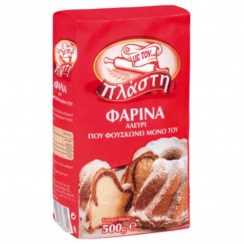 Φαρίνα ΜΕ ΤΟΝ ΠΛΑΣΤΗ 500gr