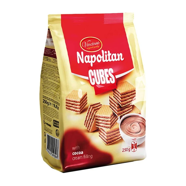 Γκοφρέτες με Κακάο VINCINNI 250gr