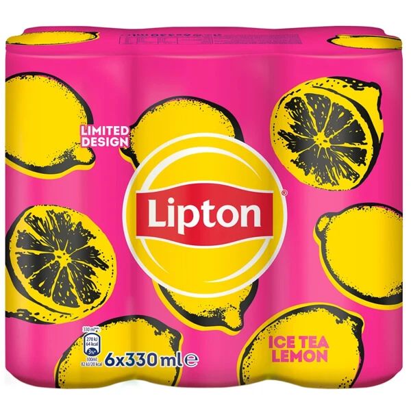 Κρύο Τσάι Λεμόνι LIPTON 330ml (6x330ml)