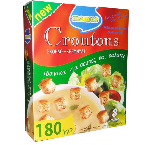 Κρουτόν Σκόρδο & Κρεμμύδι MAMUT 180gr